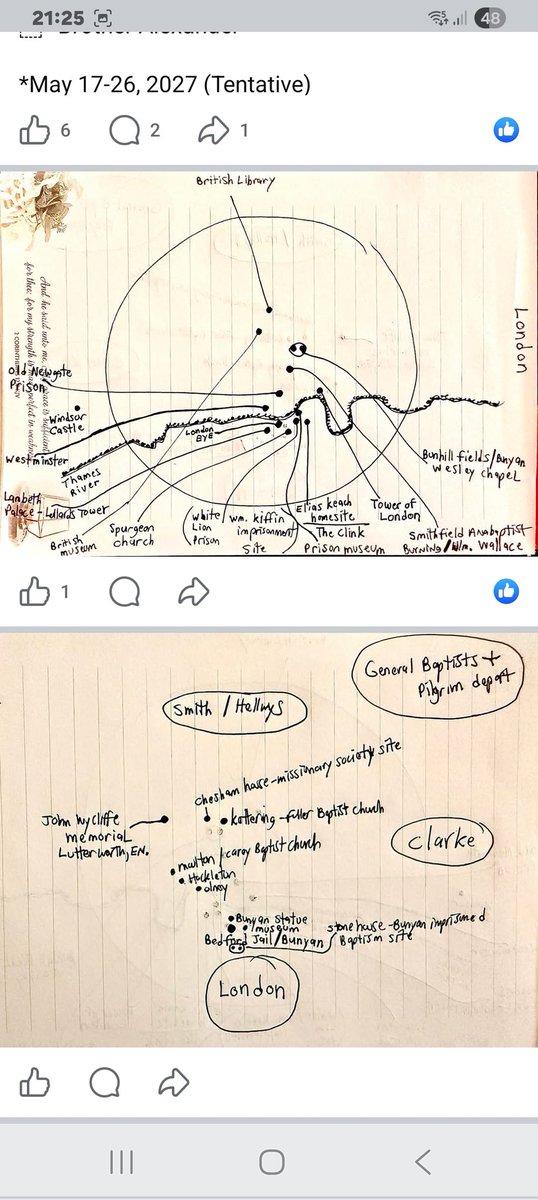 weecalvin1509's tweet image. Ohhh! So this is how you organise a tour of Protestant and Calvinist sites in London! Where would we be w/o expert Calvinist and Protestant sites tour guide @1AlexanderTed in these last days? 5 point Calvinism sites a speciality! 👏 
#RollUp
#PromotingCalvinism
#BaptistTheology