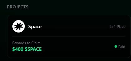 1 day left in the <a href="/intodotspace/">Space</a> $SPACE deal and the numbers are looking pretty good with 13M+ committed, 100% unlock at TGE (coming soon) 

more curious on whether or not mindo &amp; cookie will end up managing to pay their infofi campaigns, since both concluded before this update