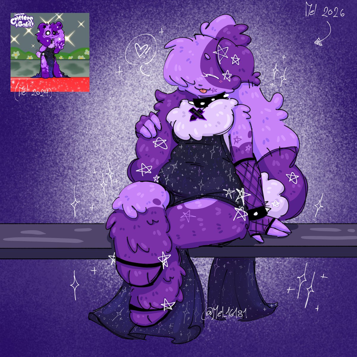 Re-dibujando a mi Mel de la gala sc 2024✨️
Me gusta que se note la diferencia de como dibujaba en digital hace más de 1 año y ahora jsjs. Ahí apenas empezaba a dibujar en digital (igual aun me falta mucho pa mejorar)
° ° °
#smilingcrittersoc