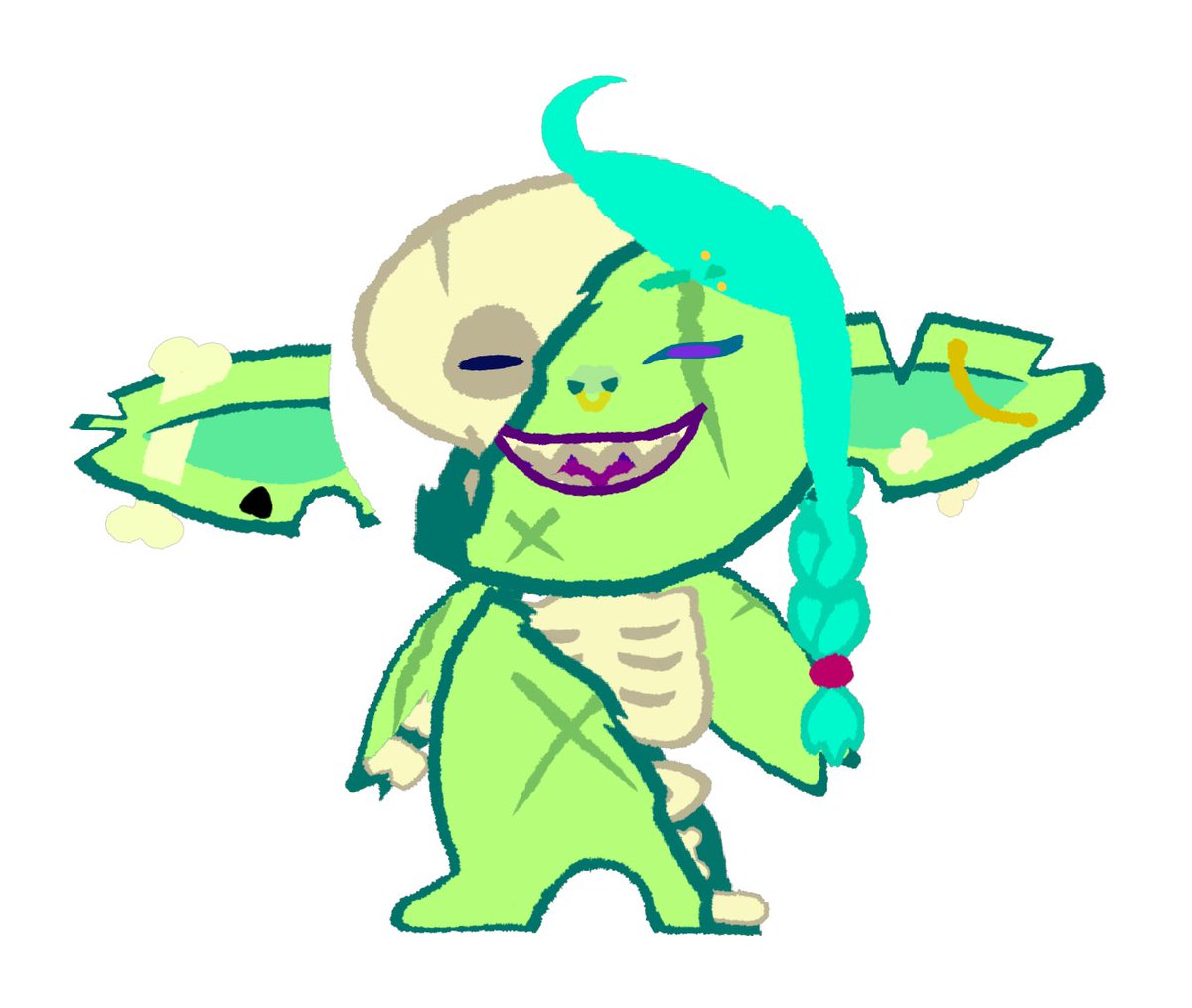 Who else uses this model made by <a href="/MooMooClover/">Clover 🍀🐮</a> ?? I WANNA SEE HOW YOU CUSTOMIZED IT! Let me bask in the Goblin Glory!!!