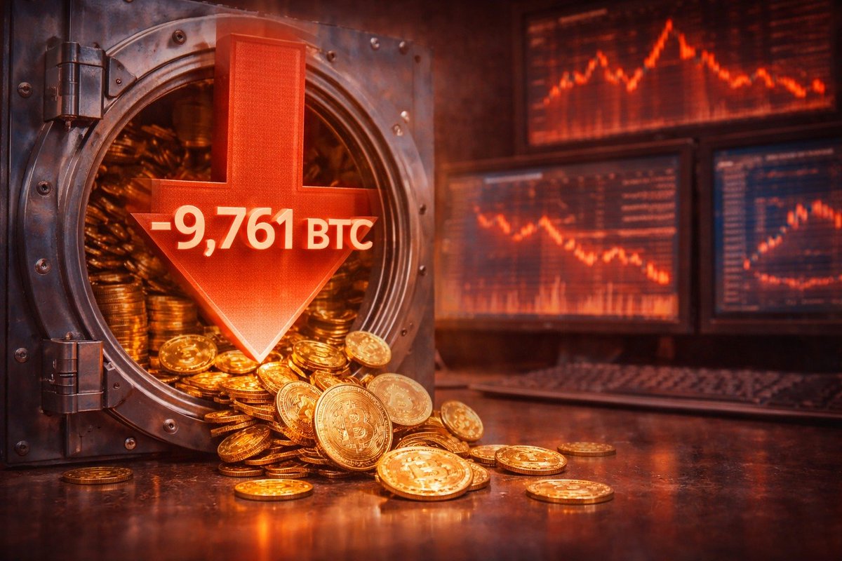 CEX BITCOIN BALANCES DROP BY 9,761 BTC IN 24 HOURS Centralized exchanges  saw Bitcoin balances fall by 9,761 BTC in the last 24 hours, bringing total  exchange-held supply down to 3.33 million