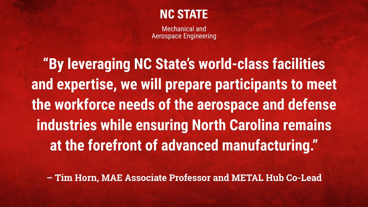NC State MAE tweet media
