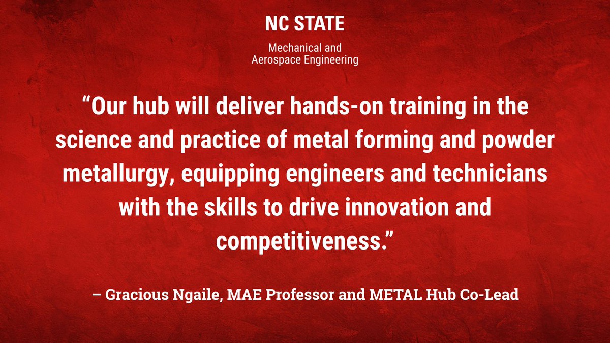 NC State MAE tweet media