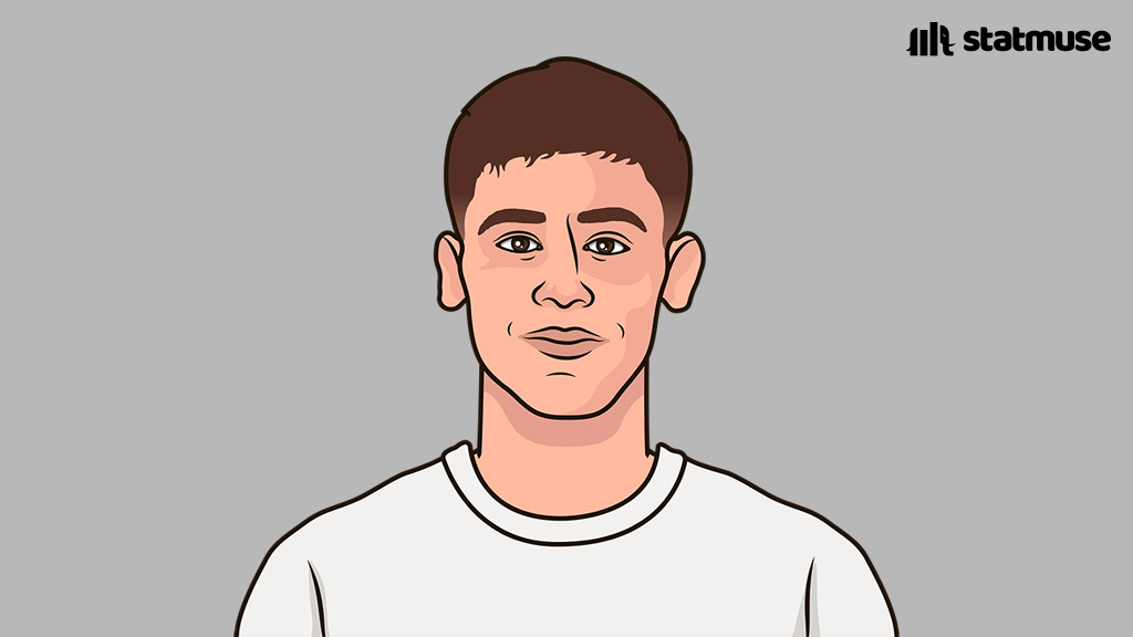 statmusefc's tweet image. Goals this season:

15 — Ferrán Torres
12 — Vini, Rodrygo, Güler combined