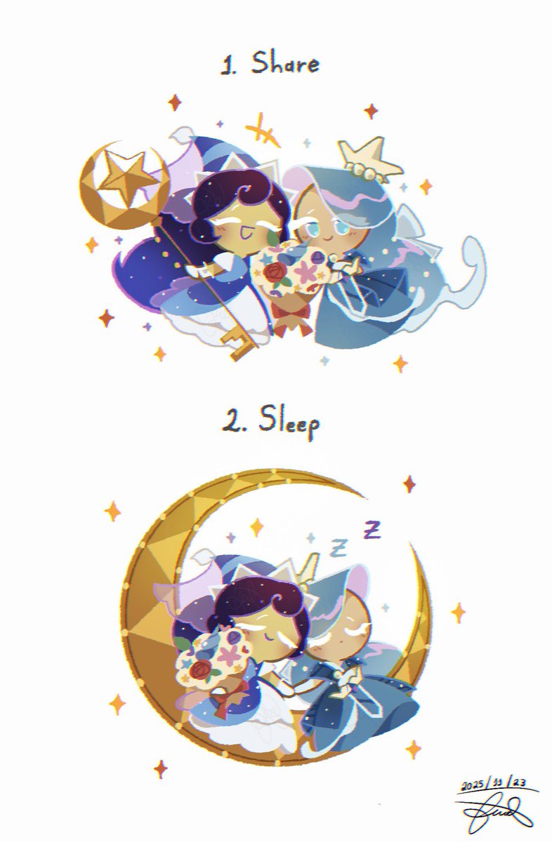 HeyHeyNiki's tweet image. X won’t let me post this as a gif, will have to try another way in the future 😮‍💨

#seafairycookie #moonlightcookie #seamoon #cookierunkingdom #cookierun