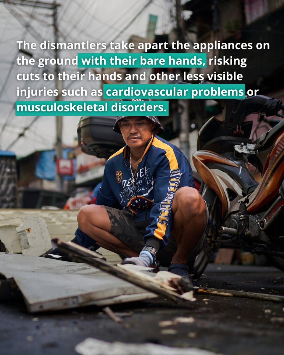 🇵🇭 In Manila, Doctors of the World  works with e-waste dismantlers to reduce risks from heavy metals like lead. Through training, PPE, healthcare referrals &amp; advocacy, 7,050 workers now benefit—thanks to strong local partnerships.  doctorsoftheworld.org/blog/philippin…