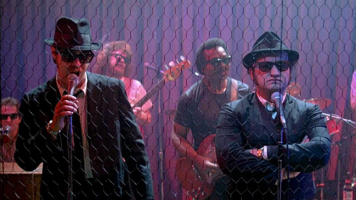 letterbub's tweet image. The Blues Brothers (1980) ⭐️⭐️⭐️⭐️ "It's 106 miles to Chicago, we got a full tank of gas, half a pack of cigarettes, it's dark... and we're wearing sunglasses" #filmtwt