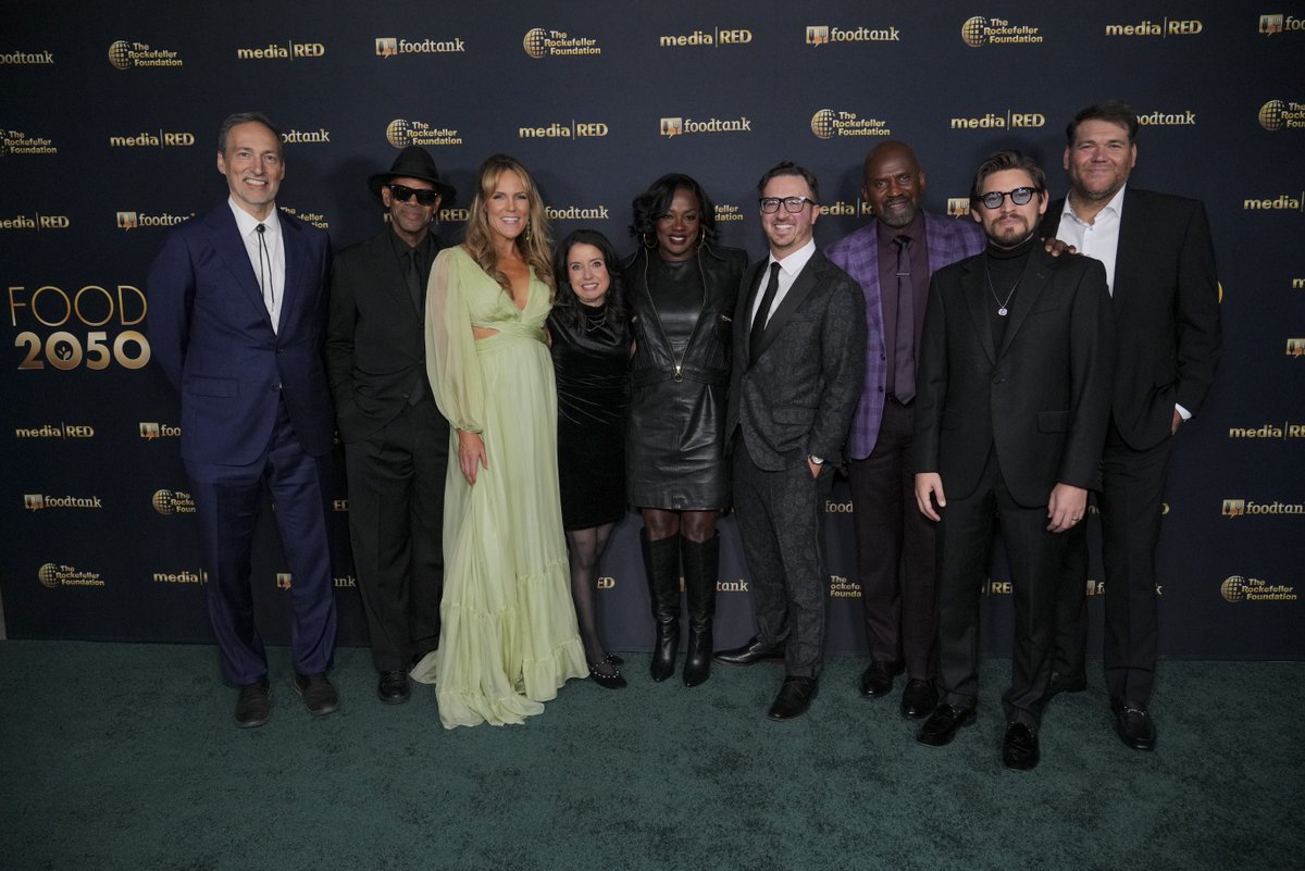 RockefellerFdn's tweet image. How will we feed 10 billion people by 2050 in a way that is good for people—and our planet?

Our new documentary Food 2050 aims to answer this question by following 10 visionaries transforming global food systems.

Last night’s premiere with @FoodTank and Media RED celebrated…