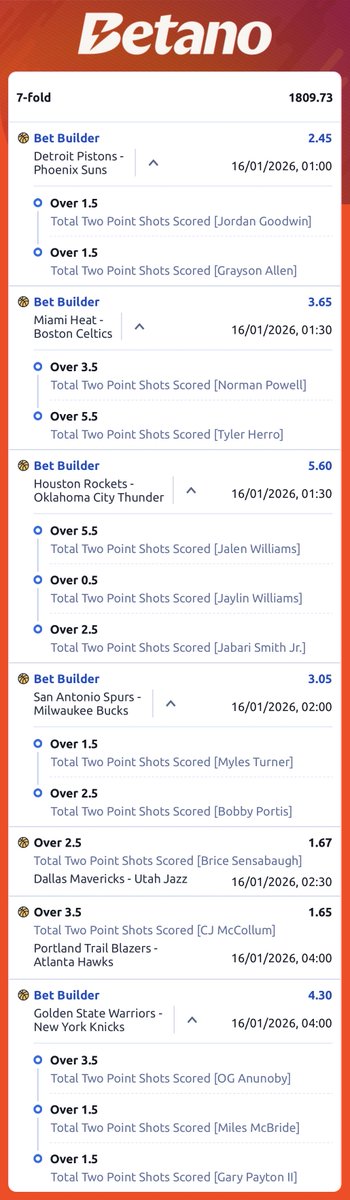 Highspirit31's tweet photo. 🏀

🌚 1800 Odds

🪔 48RBHQW9 https://t.co/L1OWX6tudd