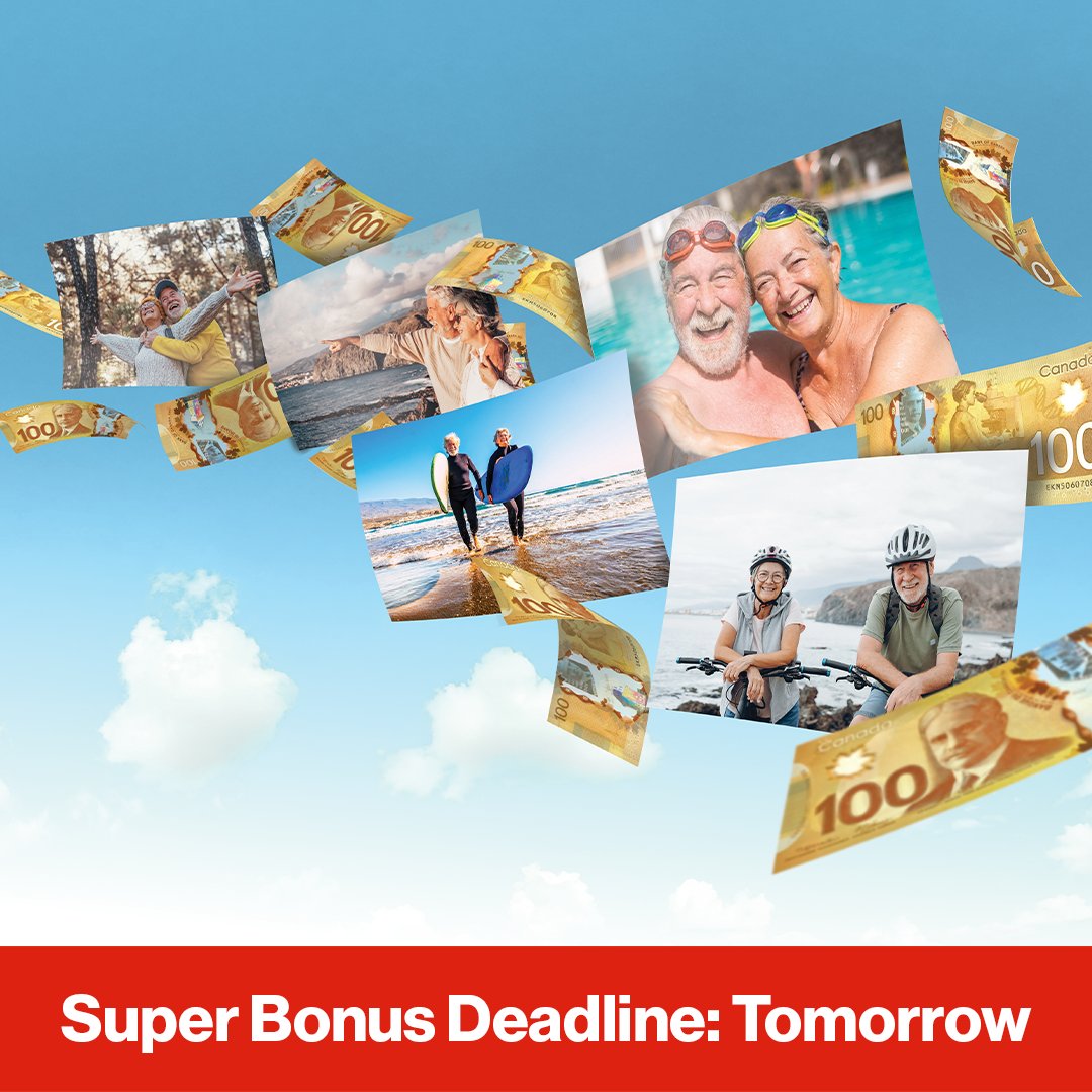 Our Super Bonus Deadline is fast approaching! Get your tickets by midnight tomorrow and be entered for your chance at $50,000 cash. That can go towards your next vacation, a new car or your dream reno. Don't miss out on this Super Bonus Prize!

Play now: heartandstrokelottery.ca