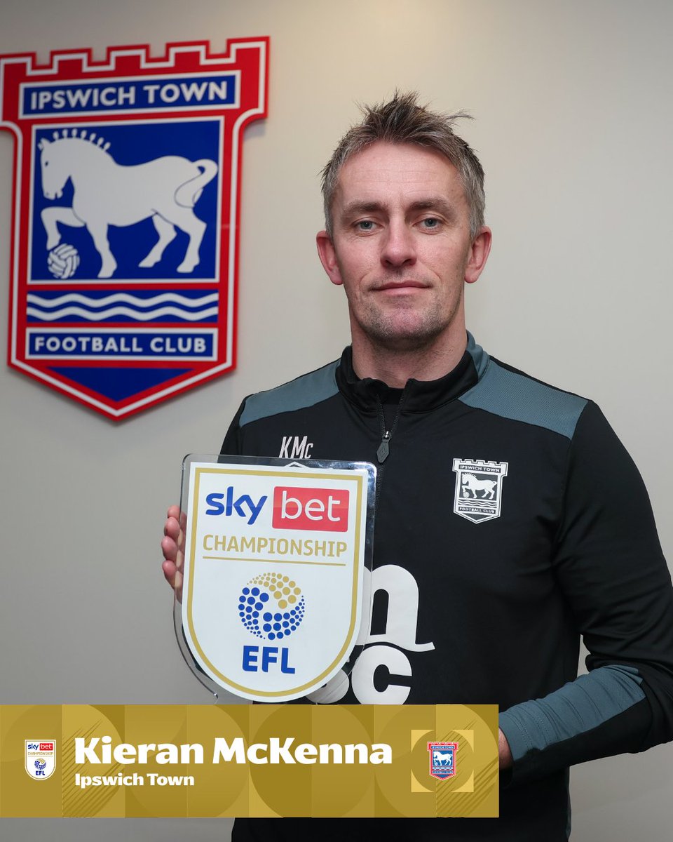 🥁December's <a href="/SkyBet/">Sky Bet</a> Player and Manager of the Month winners are.....

- <a href="/SheffieldUnited/">Sheffield United</a>'s Patrick Bamford 🏆
- <a href="/IpswichTown/">Ipswich Town</a>'s Kieran McKenna 🏆

📘 efl.com/news/2026/janu…

#EFL | #SkyBetChampionship