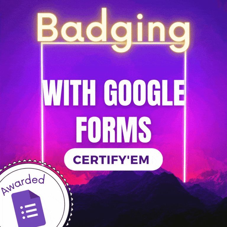 alicekeeler's tweet image. Award badges to your students with Certify'em

Easy add-on to Google Forms
alicekeeler.com/2022/05/24/awa… 

#Gamification #Badges #TeacherTech #GoogleEDU