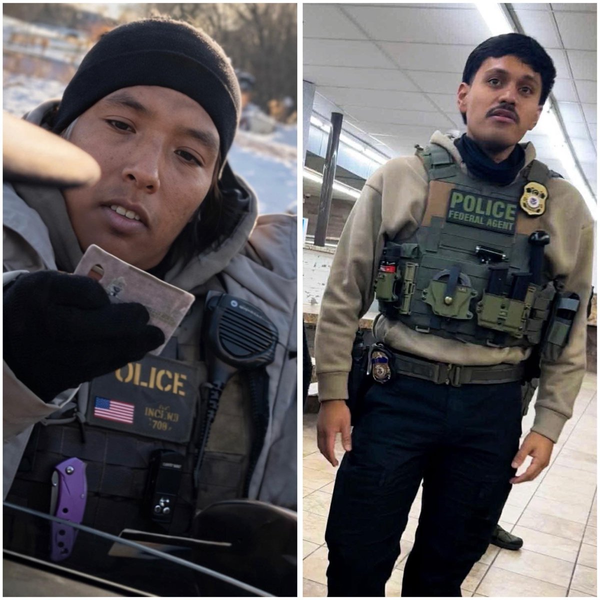 R9Catalina's tweet photo. Nada mas surrealista que un indígena hijo de indocumentados  trabaje en #ICE deportando a otros indígenas hijos de indocumentados #BloqueMojarra🤪 https://t.co/9v44df5xxu