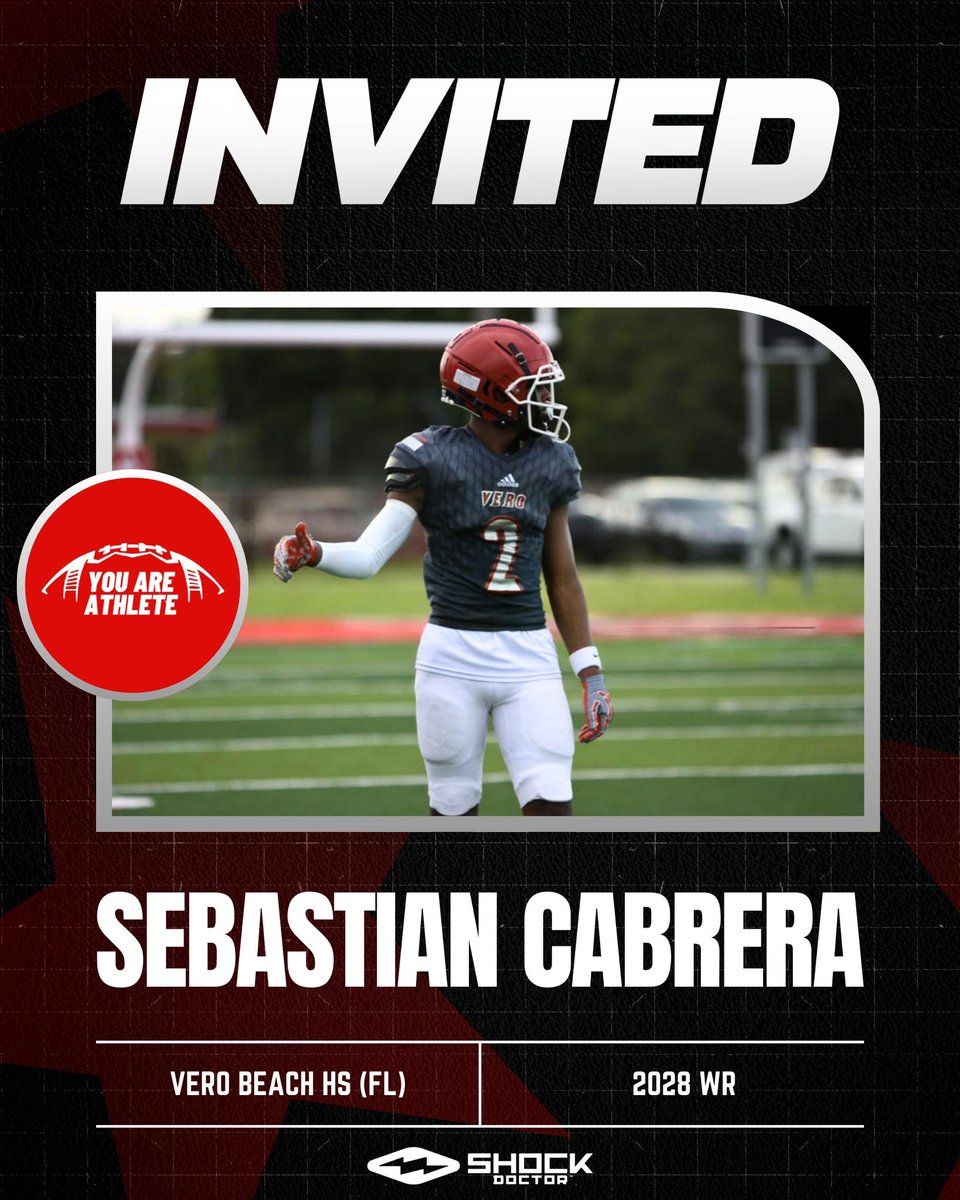 bashcabrera1's tweet photo. Blessed to be invited! @youareathlete https://t.co/mAS2IiSYXT