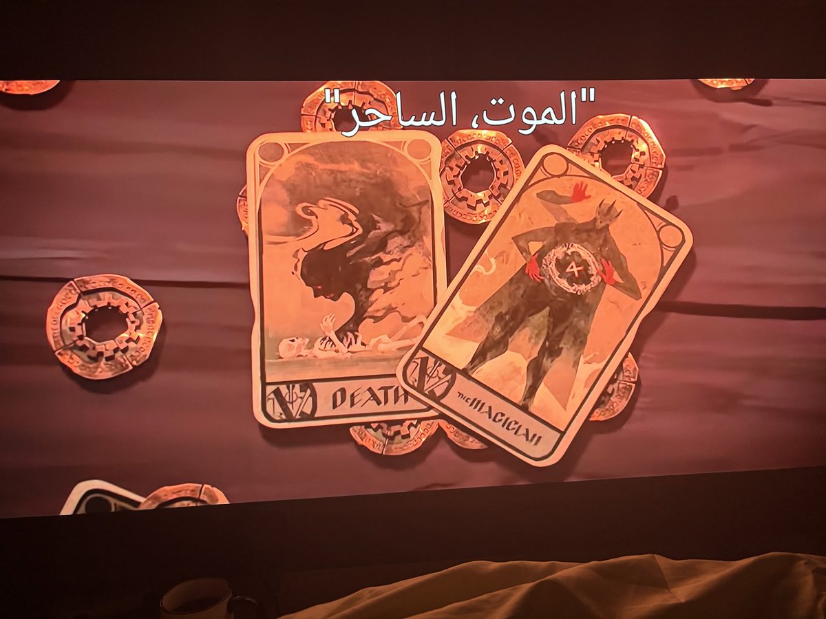 wtccd's tweet image. يجماعه والله العظيم مني delusional شوفو ورق تاروت في المسلسللللل
والمصيبه ان تحليلها يطابق تسلسل الاحداث في المسلسل
#arcane