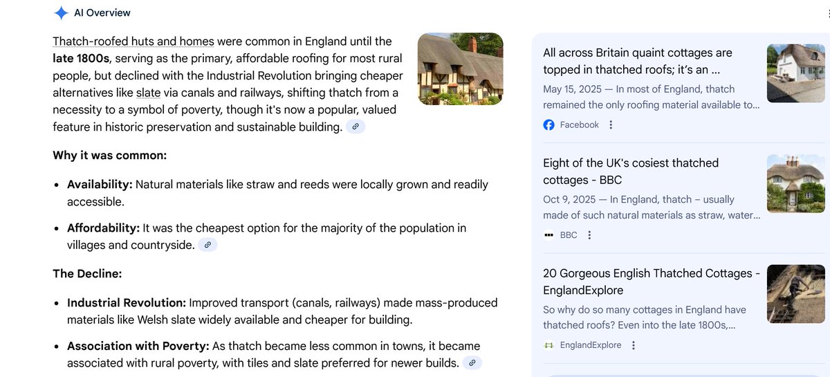 White Northern Europeans did better than most people, but the reality is that almost all of everyone's ancestors were primitive savages until quite recently. I don't see why this point is fought so passionately: it is the obviously correct read on history. 

Thatch roofed