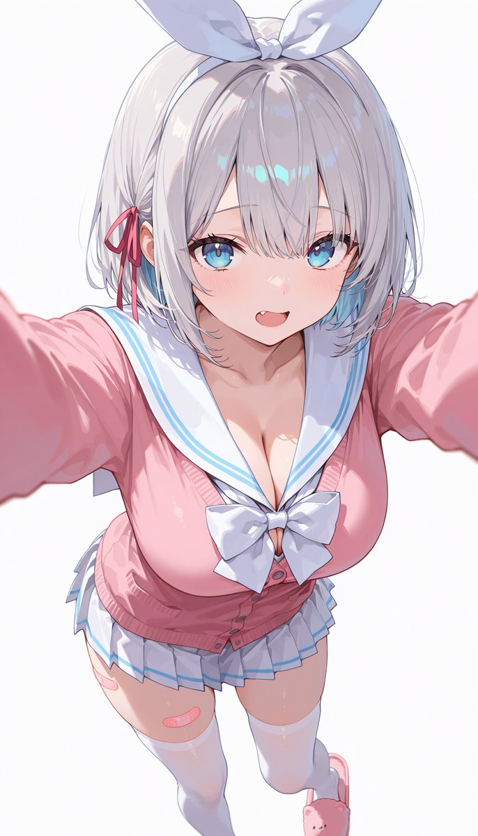 ≫ ─── ≪ ♡ ≫ ─── ≪

　　至近距離⚡🤍

≫ ─── ≪ ♡ ≫ ─── ≪
おはようっ！ SFW illustration