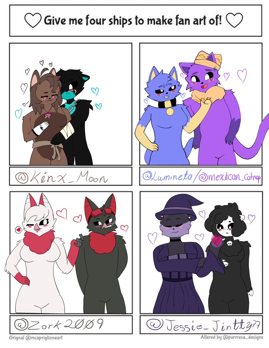 Segundo grupo
<a href="/Kinx_Moon/">🎩_Evan Tiwes_🌙 ★Cuenta en decadencia★</a>
<a href="/Lumimenta/">🌷🌌🅻🆄🅼🅸🅼🅴🅽🆃🅰🧋💐</a>
<a href="/mexican_catnap/">catnap mexicano🌙🇲🇽</a>
<a href="/zork2009/">💀Zork💀</a>
<a href="/Jessie_Jinty77/">Jessica_Jinty77 (2nd Account)</a>

#SmilingCrittersAU #SmilingCrittersFanart #SmilingCrittersOC #ocart #furryartwork #digitalart #BabaChops