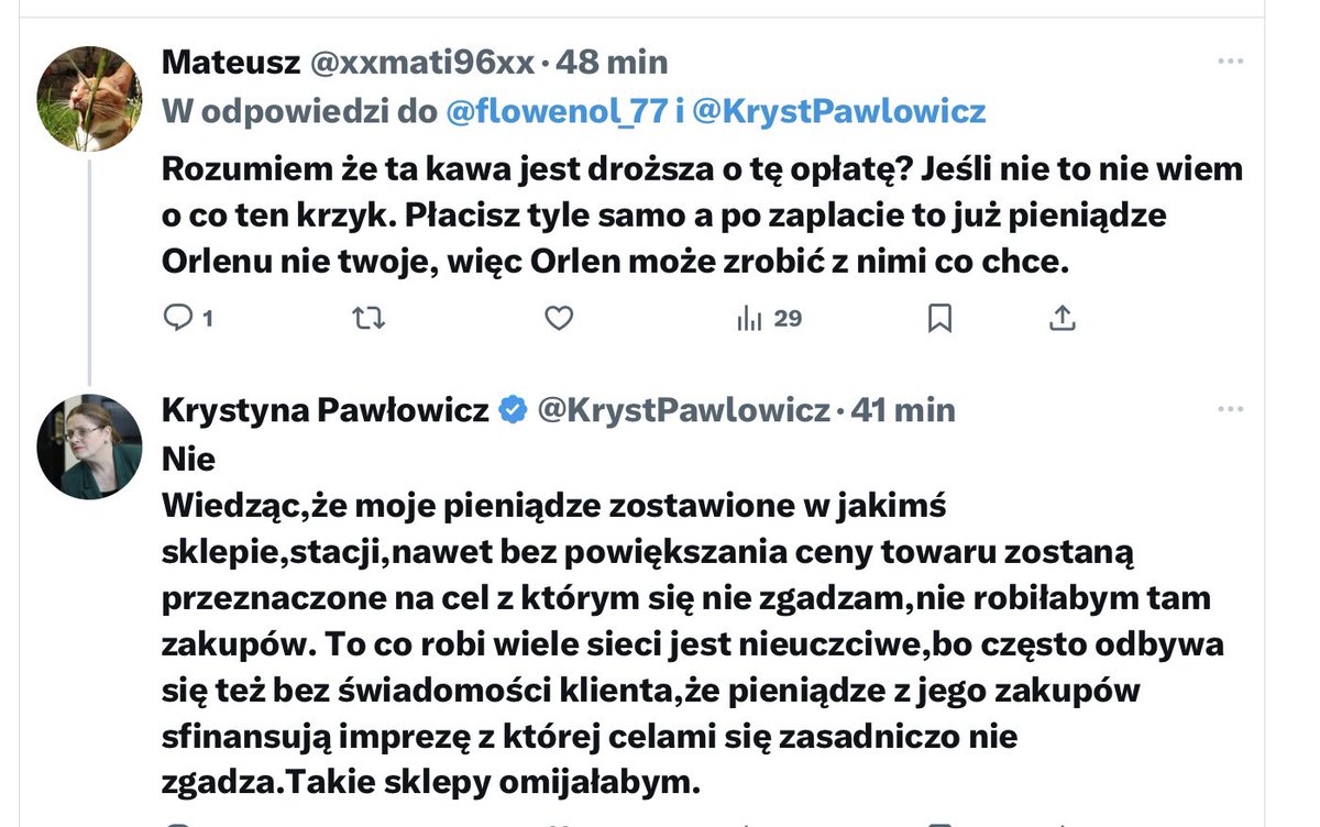 Otóż nie.Firmy mogą sobie wpłacać na co chcą,ale klient PRZED KUPNEM musi wiedzieć kogo zyski z jego zakupów będą wspierały. Jeśli będzie miał świadomość,to jego wola. Jeśli zaś takie zbiórki robione są bez pełnej świadomości kupującego,to nie jest to uczciwe
