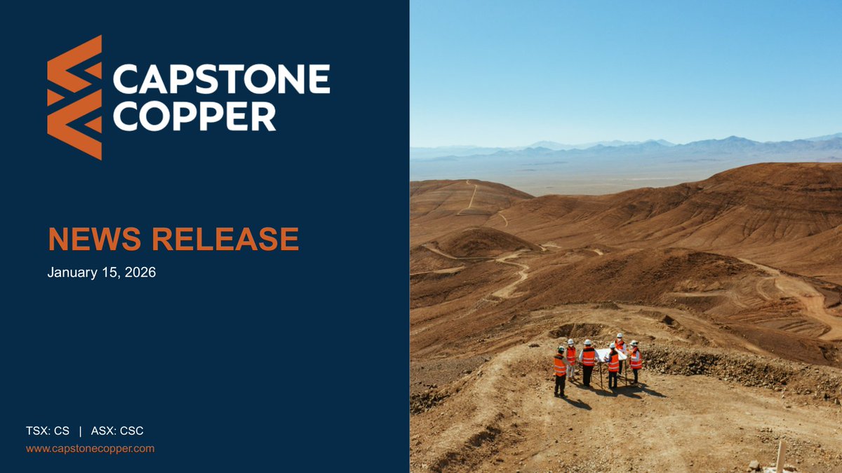 Capstone Copper tweet media