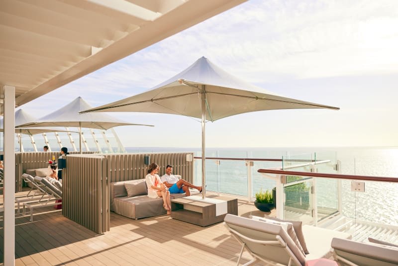 🌊✨ Welcome to The Retreat aboard the Celebrity Beyond, your exclusive haven for relaxation! With suite access only, enjoy the luxurious Retreat Sundeck, and breathtaking ocean views. ☀️🍹

Contact me today to book your getaway and secure your place in The Retreat! 📞