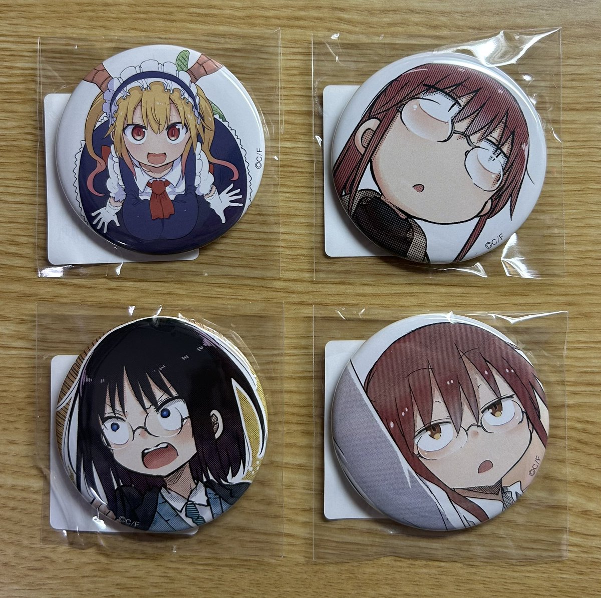 小林さんちのメイドラゴン #Maidragon DMMスクラッチの当選商品が届い