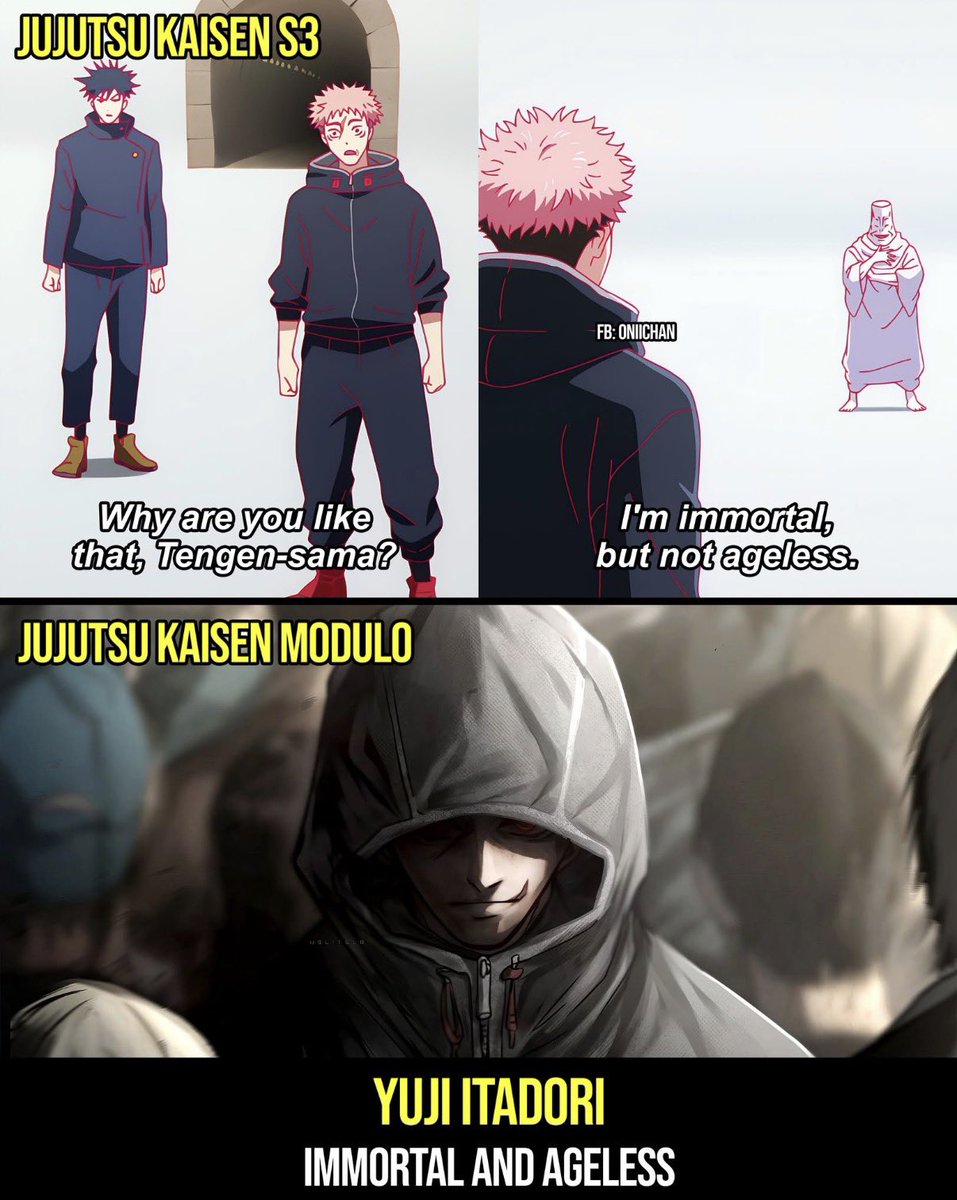 JJKcontents's tweet image. Damn 💀