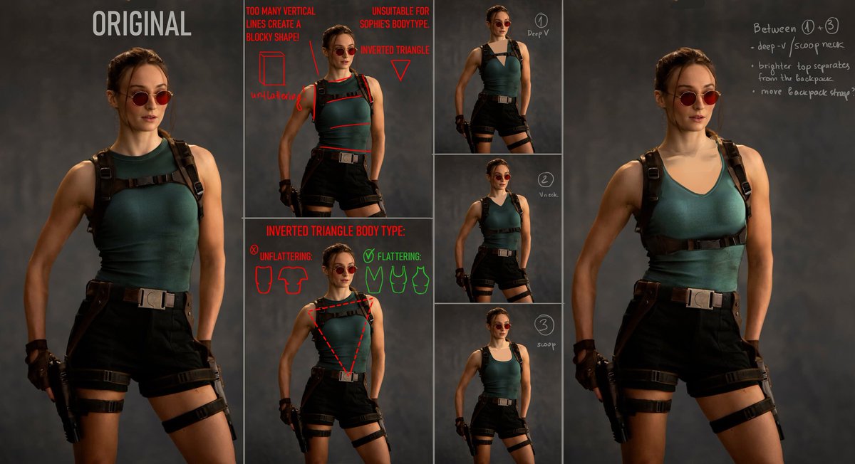 <a href="/CoreDesign_com/">Core Design</a> I am hopeful - love the return to the classic aesthetic, and I believe Pheobe Waller Bridge wouldn't have cast her for nothing! I do think the costume is unflattering, though. I just made a post about it