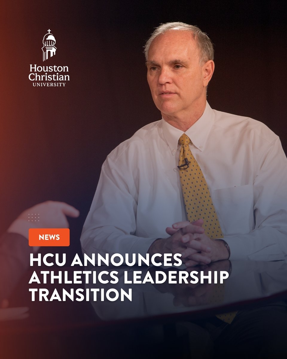 HCU announces athletics leadership transition: Stan Williamson will become Director of Athletics on March 1, while Steve Moniaci moves into a new role as Special Advisor to the President for Athletics. #DawgsUp 🐾 Read More: bit.ly/3NoZ7T0