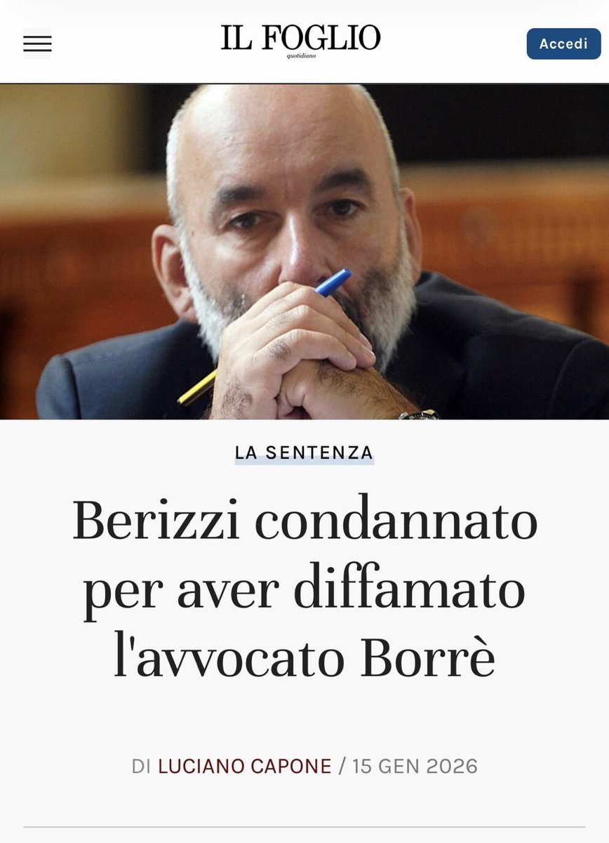 A quante condanne siamo arrivati?
 #paoloberizzi #diffamazione