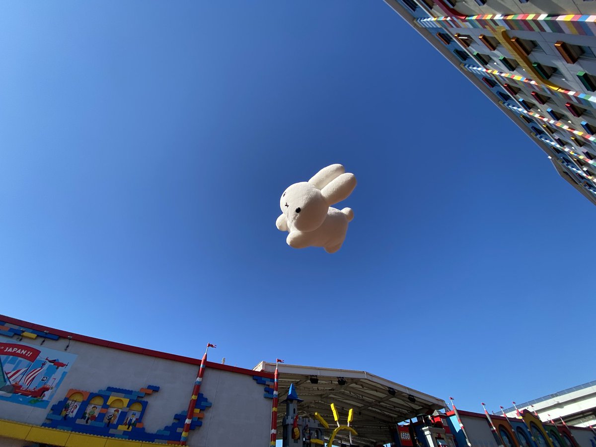 shimajirho9's tweet image. 金曜の空にうさぎ舞う