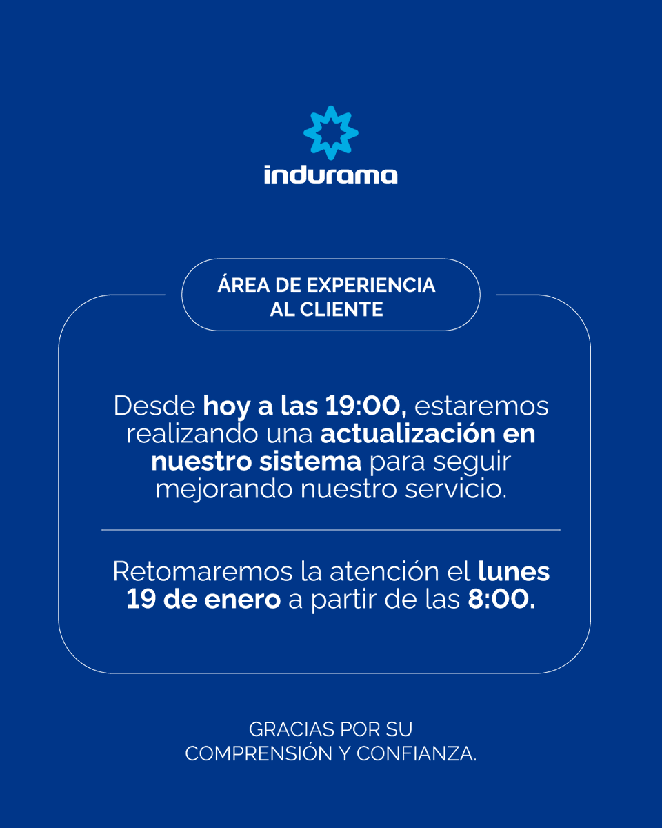 Indurama tweet media