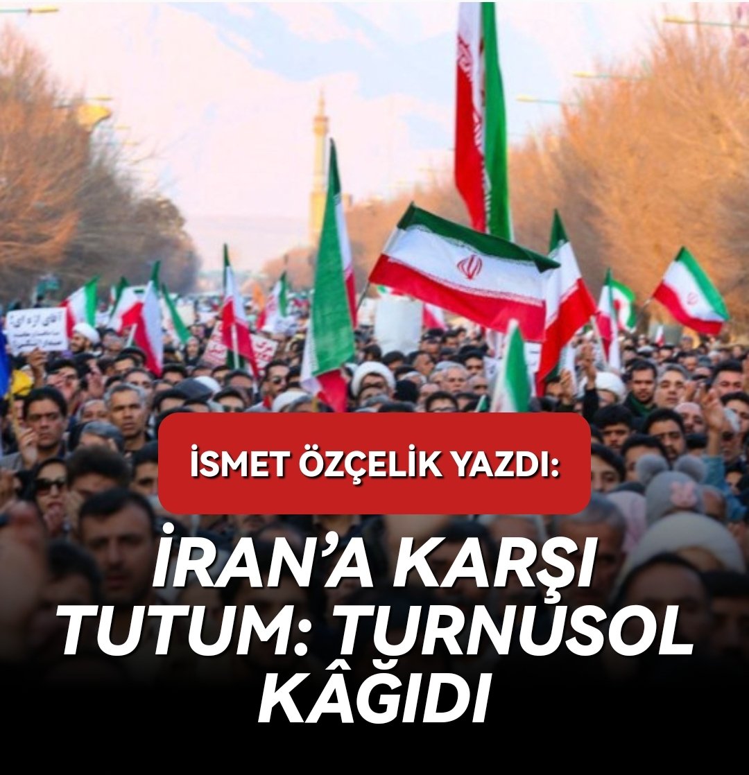 İsmet Özçelik:

(...)
Yaşanan saflaşmaya geçmeden…
Bir hatırlatma yapalım.
Muhammed Musaddık.
1951 yılında İran Başbakanı oldu.
İlk yaptığı iş, petrolü millileştirmek.
ABD ve İngiltere buna tepki gösterdi.
1953 yılında ABD/CIA darbesiyle devrildi.
Üç yıl hapishanede hücrede