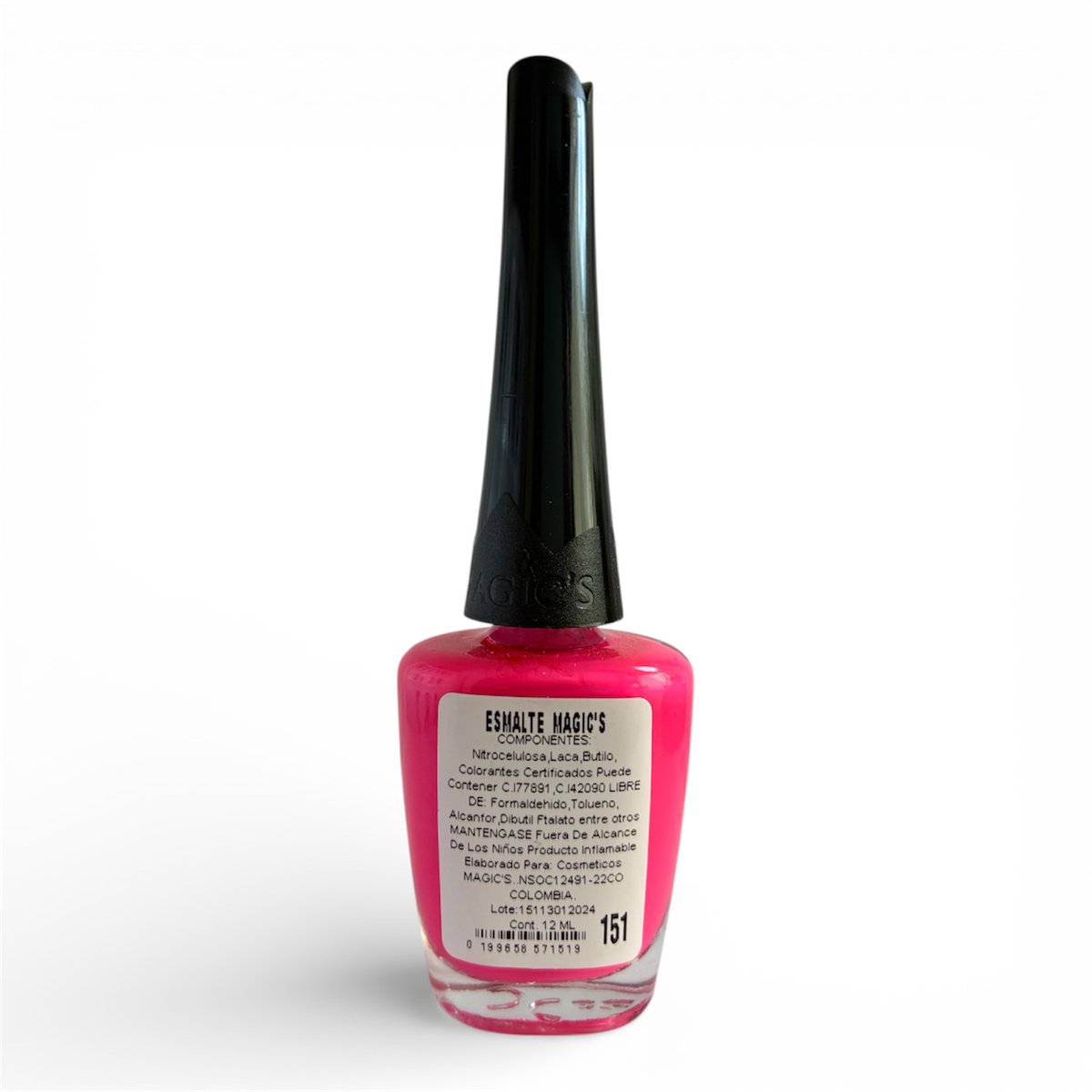 Esmalte Tradicional 151 Fucsia (neón) | Magic's