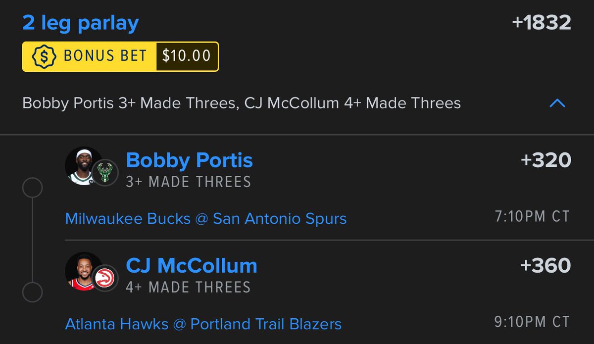 Cam Spencer had nothing to show for in a favorable matchup

Just gonna run the other 2 as the RR is still alive. Pretty confident in this. Helps that we had the no sweat too