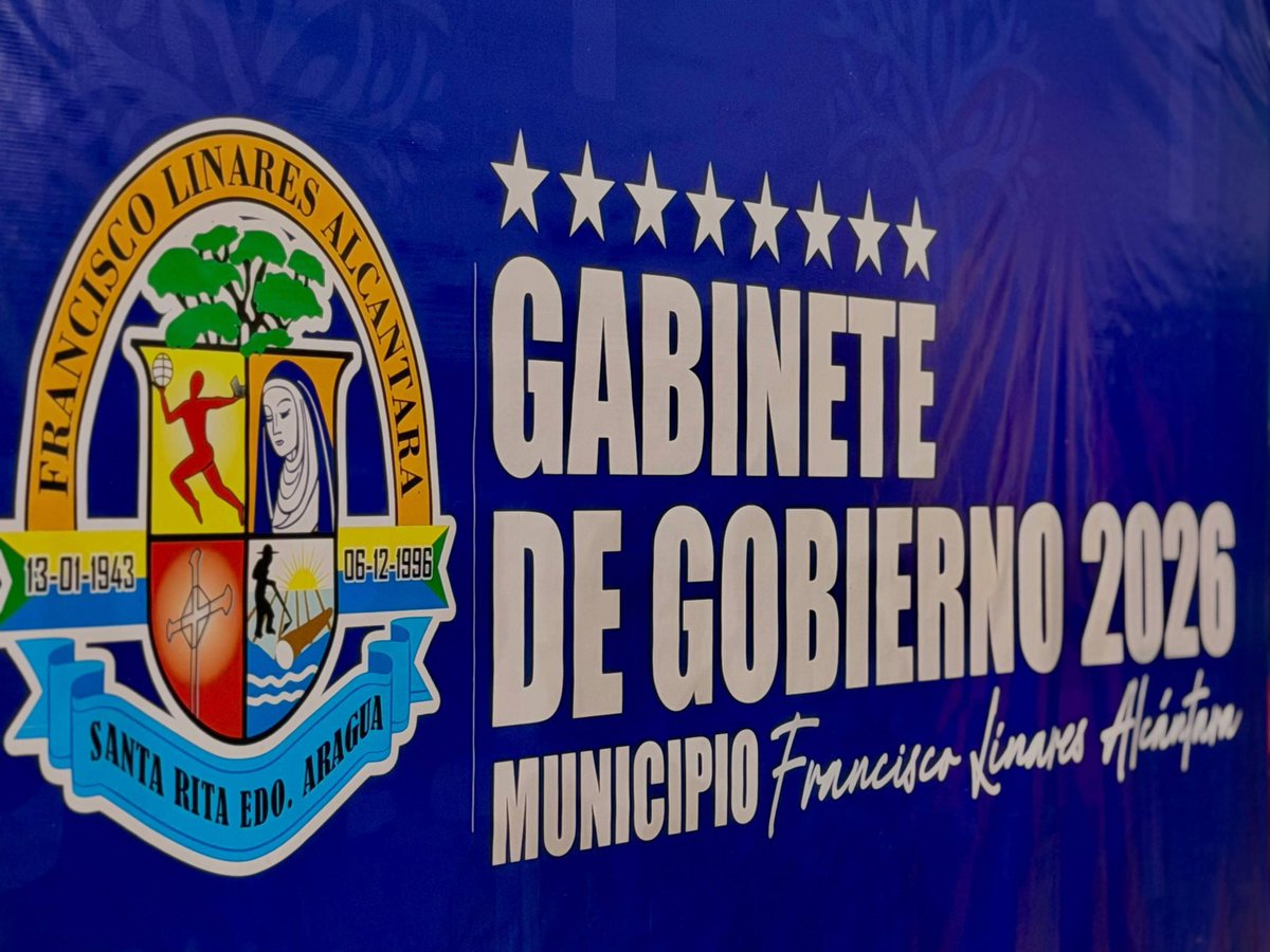 alfredolopezven's tweet photo. Instalación del Gabinete de Gobierno 2026 del municipio Francisco Linares Alcántara. https://t.co/ktJd4JiyPj