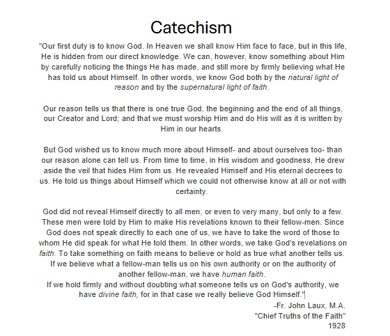 canceledpriests's tweet photo. Thank you for your patience with our Catechism lessons. 
We will be sending them out weekly in our emails as well as posting them on our social media. 
Here are two lessons.

In addition, all lessons will be added to the "Catechism" section on our website.
https://t.co/mch38WSpmF