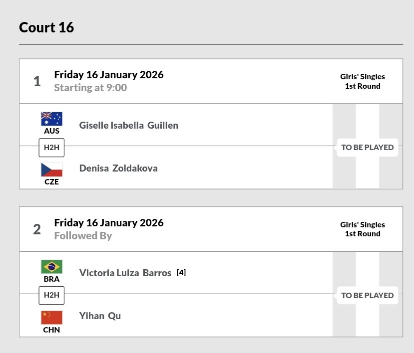 Vicky_Updates's tweet image. JOGO DA VICKY COMEÇA DAQUI A POUCO 💪

Jogo será o 2° da quadra 16, agendado para não antes de 20h15 no horário de Brasília

Infelizmente não terá transmissão e o site da ITF as vezes demora para pôr os placares dos jogos

Estaremos na torcida em nossos pensamentos 🙏