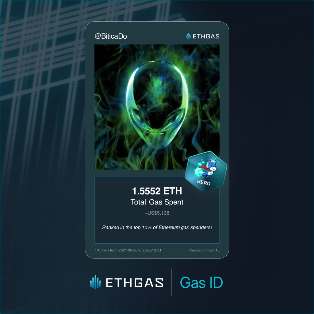 BiticaDo's tweet image. Galera tá rolando um possível AirDrop para quem é usuário da rede ethereum e já gastou uma boa quantidade de gás Fee.

Usem meu referral se possível vlw!!: ethgas.com/community/onbo…