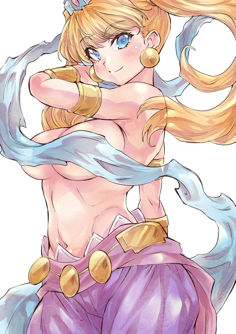 イース7やっているのでアイシャ描きました 