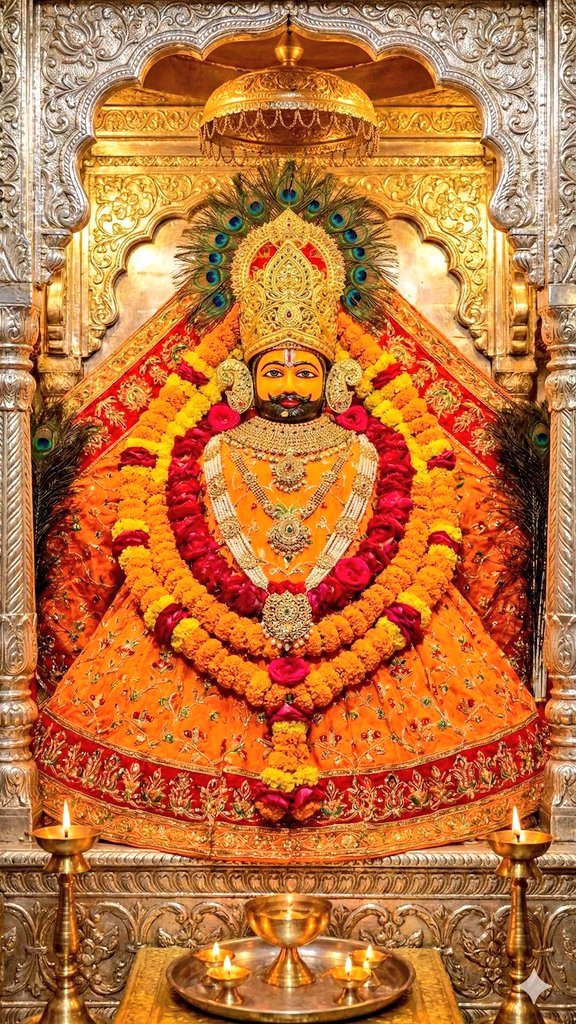 Khatu_dhaam's tweet photo. "हारे का सहारा बाबा श्याम हमारा" https://t.co/EFuw36pZ86
