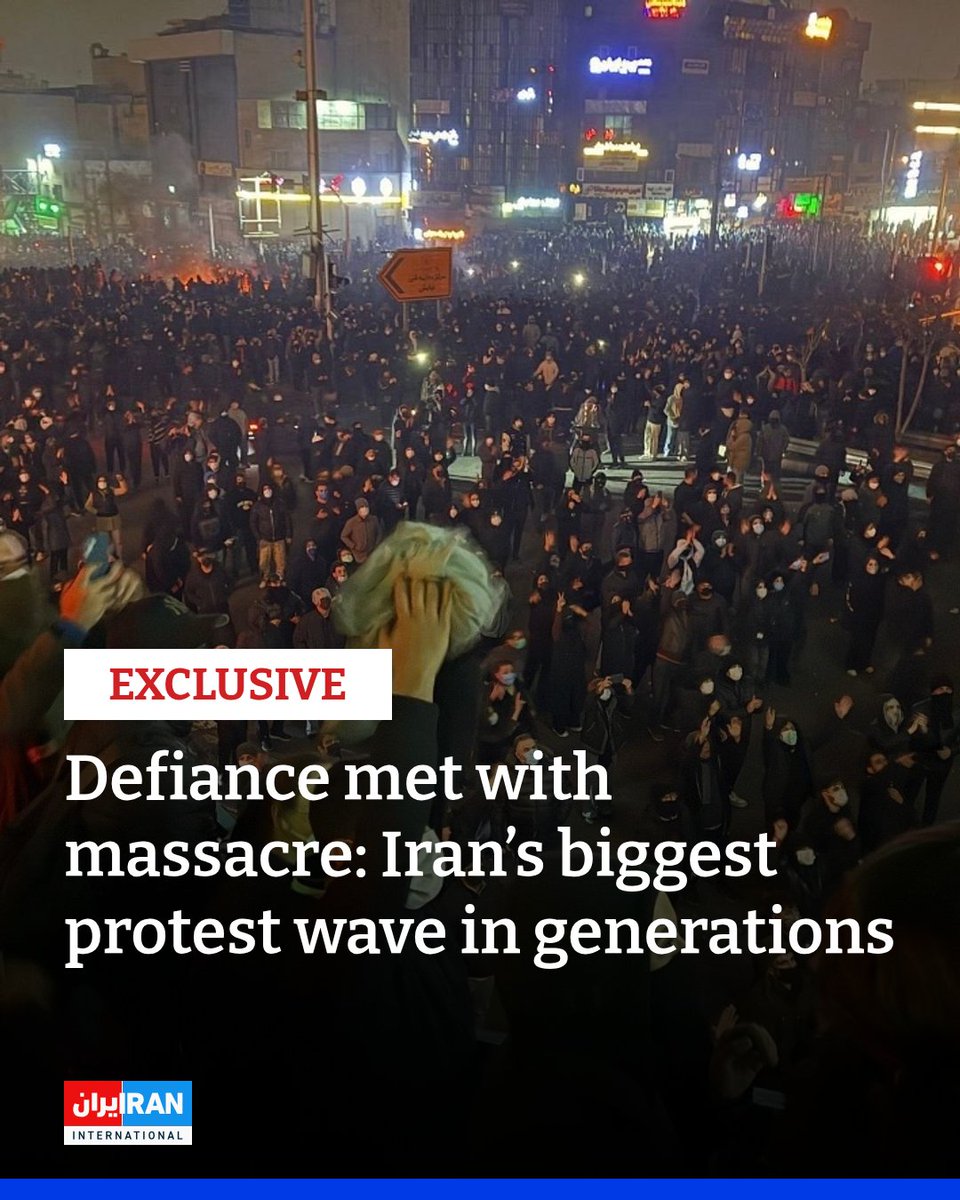 IranIntl_En's tweet image. As Iran remains in a near-total communications blackout, three people in different cities described what they said were the biggest protests since 1979—followed by a crackdown so severe it left many seething with anger and hollowed out by anguish.
iranintl.com/en/202601151368