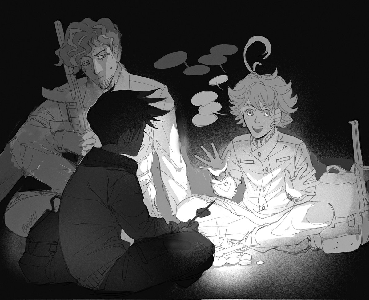 #ThePromisedNeverland god help him