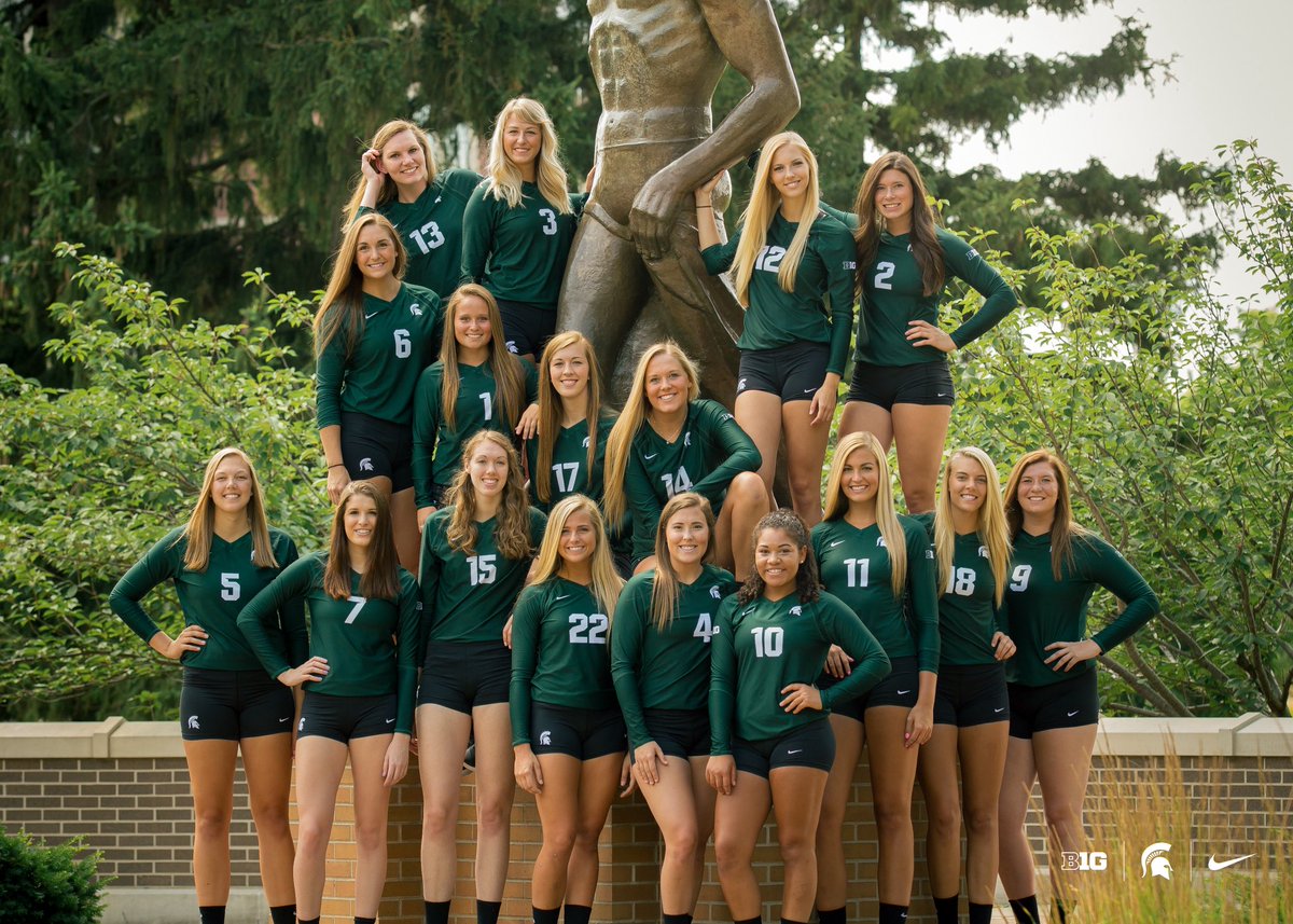 Michigan State Volleyball tweet media
