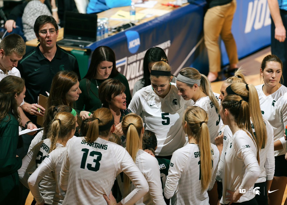 Michigan State Volleyball tweet media