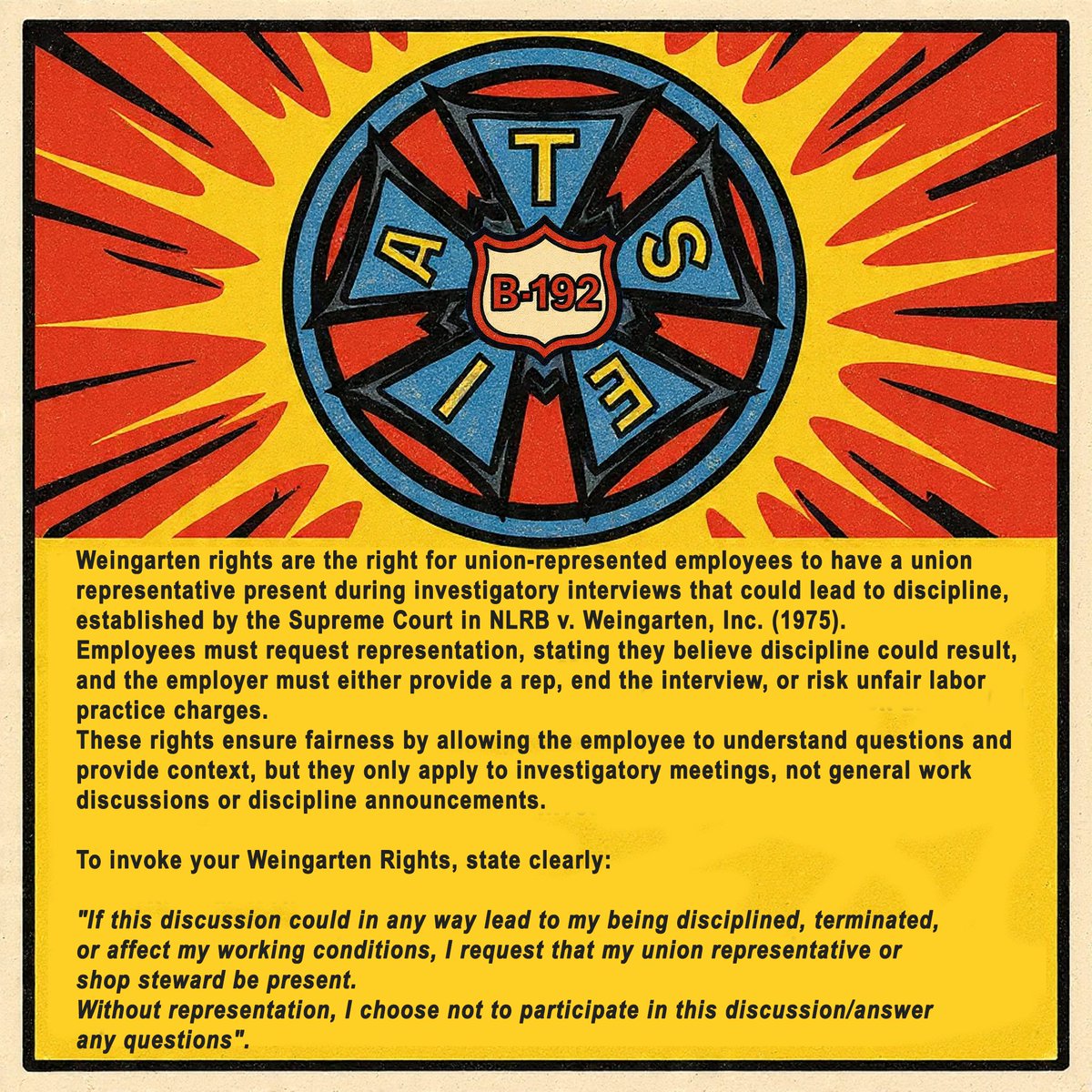 IATSE Local B192 tweet media