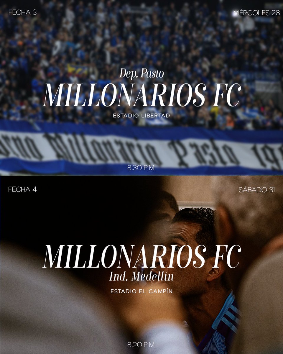 MillosFCoficial's tweet image. ¡Así arranca nuestro 2026! Agéndate con el calendario de Enero en la Liga. 🗓️⚽️💙🔥