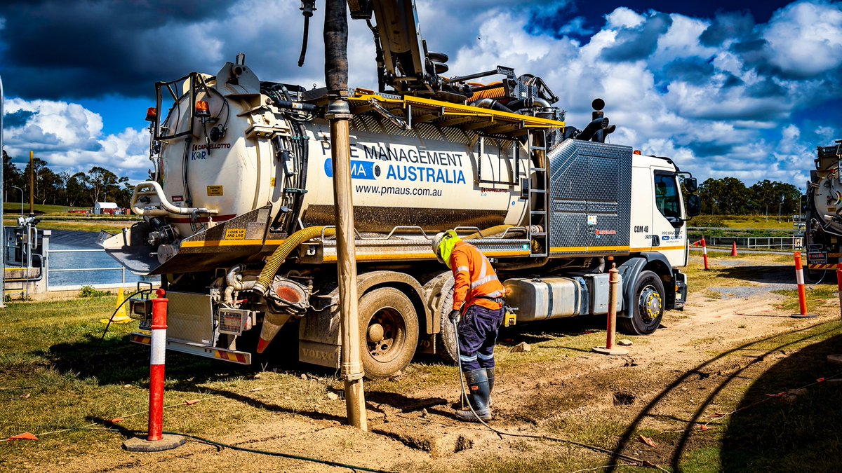PipeManagement's tweet photo. When it comes to wastewater treatment plants, there’s no room for error. Need certainty, safety and capacity on your next upgrade? PMA’s fleet and local team are ready to deliver. https://t.co/JxgeJnK4dw