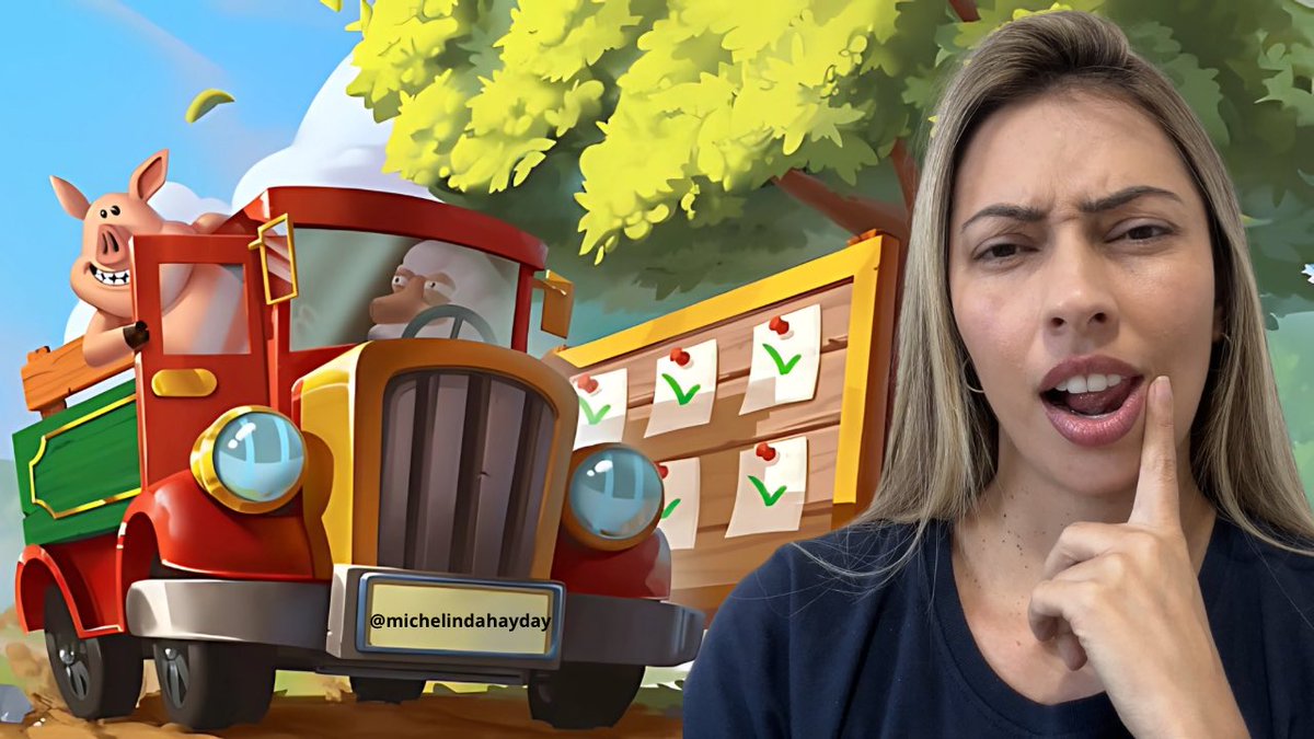 openyoutu.be/lslJBiUiqfw?si…
👆🏼👆🏼👆🏼

É evento em DOBRO! Recompensas especiais e uma decoração exclusiva que vale muito a pena conquistar vem ver 😍 #hayday