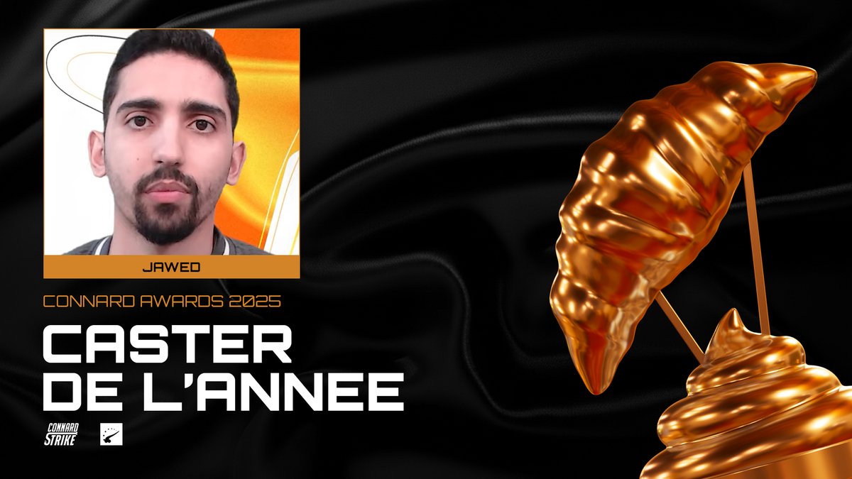 ConnardStrike's tweet image. 1ER PRIX DES CONNARD AWARDS

Pour la catégorie CASTER DE L'ANNEE, nous avons l'honneur de décerner notre premier trophée à :

@JawedCS🎙️🥇

Nous sommes attristés par son départ de la scène Counter Strike mais nous sommes réjouis de son arrivée sur Valorant, merci GOAT.

#pigeon